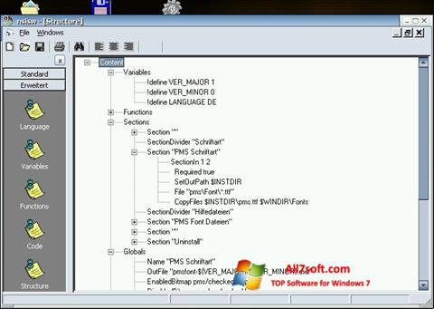 Ekran görüntüsü NSIS Windows 7