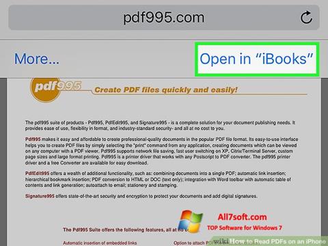Ekran görüntüsü Pdf995 Windows 7
