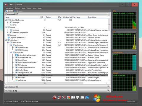 Ekran görüntüsü Comodo Cleaning Essentials Windows 7