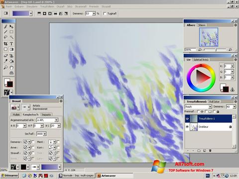 Ekran görüntüsü Artweaver Windows 7