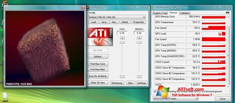 Ekran görüntüsü ATITool Windows 7