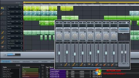 Ekran görüntüsü MAGIX Music Maker Windows 7