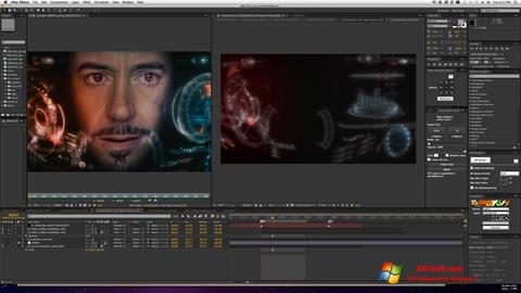 Ekran görüntüsü Adobe After Effects Windows 7