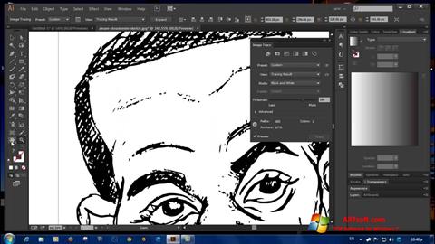 Ekran görüntüsü Adobe Illustrator CC Windows 7
