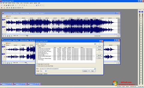 Ekran görüntüsü Sound Forge Windows 7