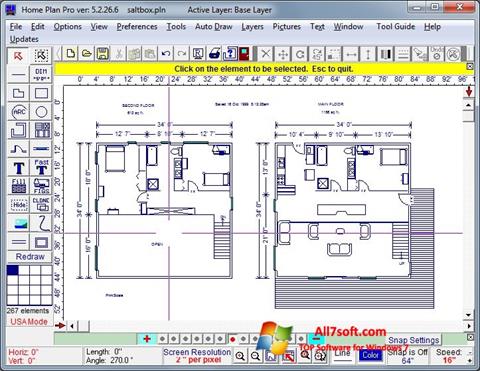 Ekran görüntüsü Home Plan Pro Windows 7