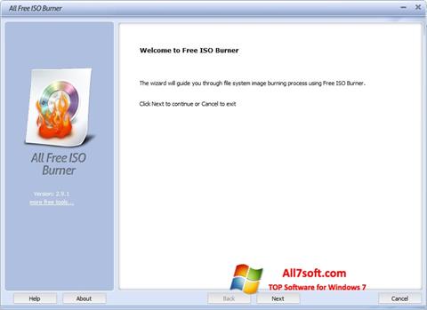 Ekran görüntüsü ISO Burner Windows 7