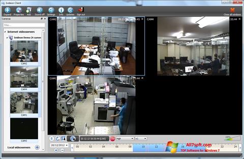 Ekran görüntüsü Ivideon Server Windows 7