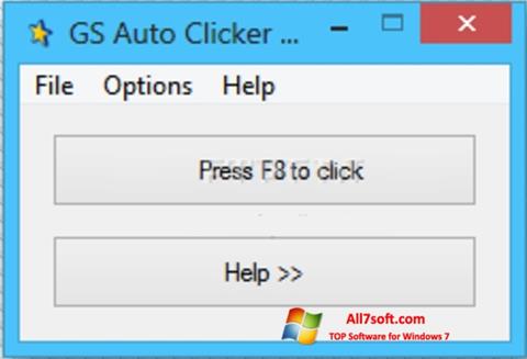 Ekran görüntüsü GS Auto Clicker Windows 7