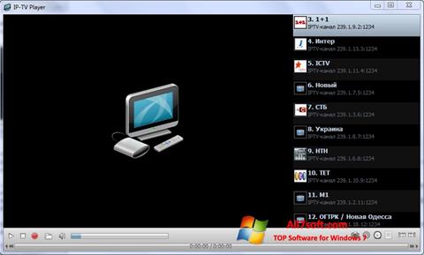 Ekran görüntüsü IP-TV Player Windows 7
