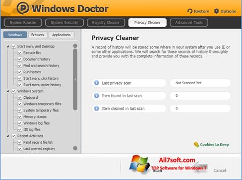 Ekran görüntüsü Windows Doctor Windows 7