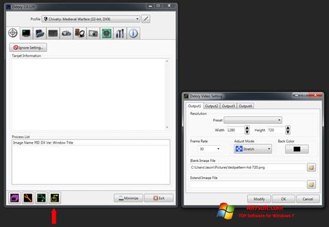 Ekran görüntüsü Dxtory Windows 7