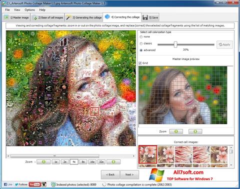Ekran görüntüsü Photo Collage Maker Windows 7