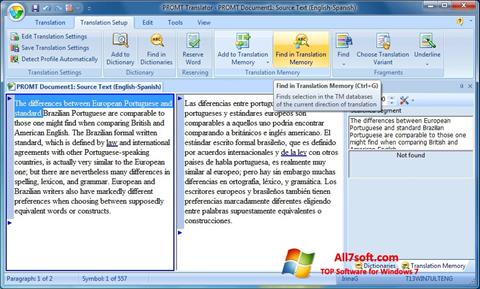 Ekran görüntüsü PROMT Windows 7