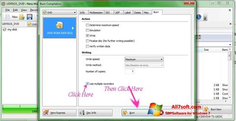 Ekran görüntüsü Nero Image Drive Windows 7