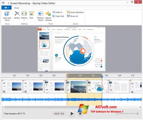 Ekran görüntüsü iSpring Free Windows 7