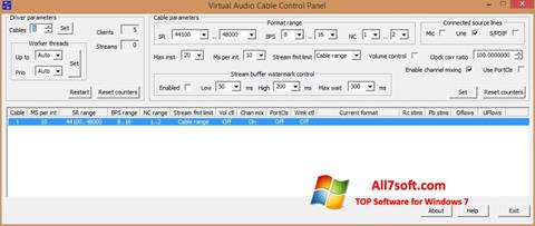Ekran görüntüsü Virtual Audio Cable Windows 7