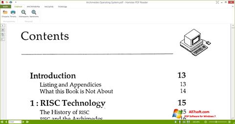 Ekran görüntüsü Hamster PDF Reader Windows 7