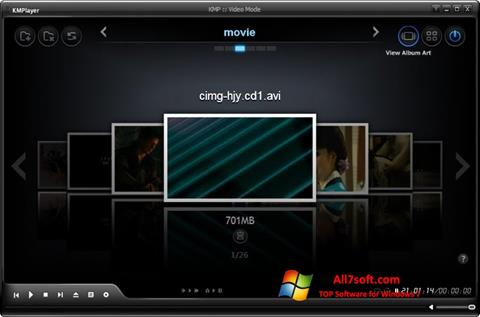Ekran görüntüsü KMPlayer Windows 7